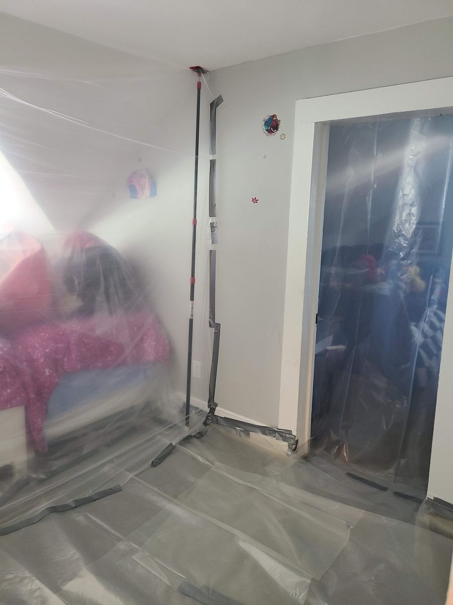 Lead containment work