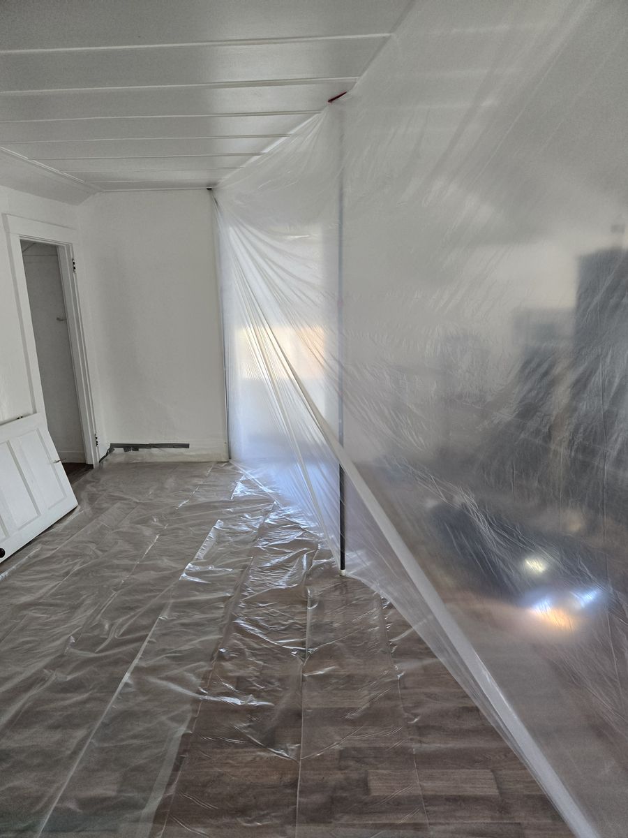 Lead containment work