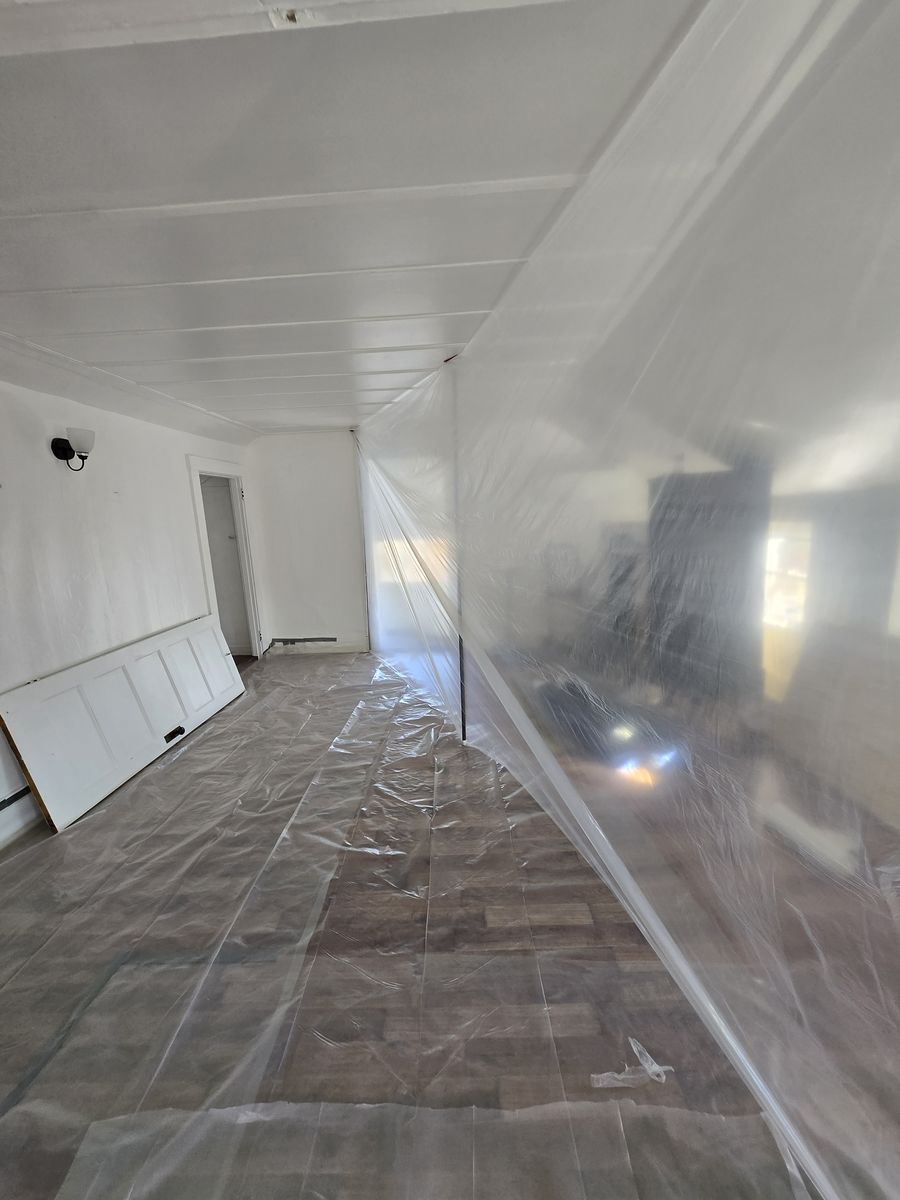 Lead containment work