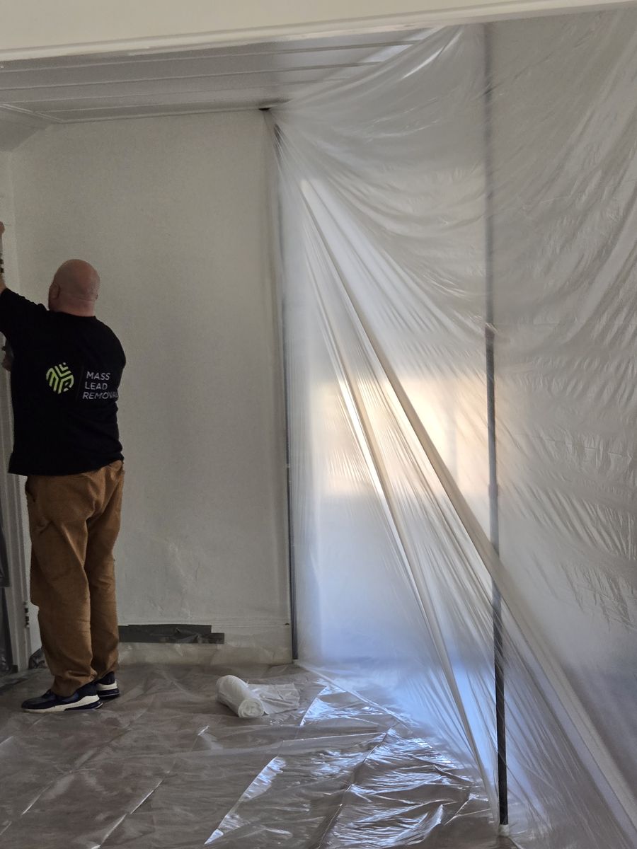 Lead containment work