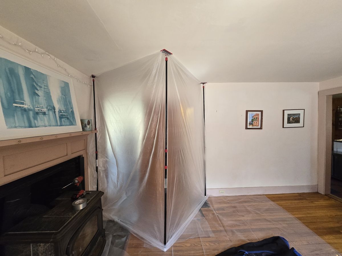 Lead containment work