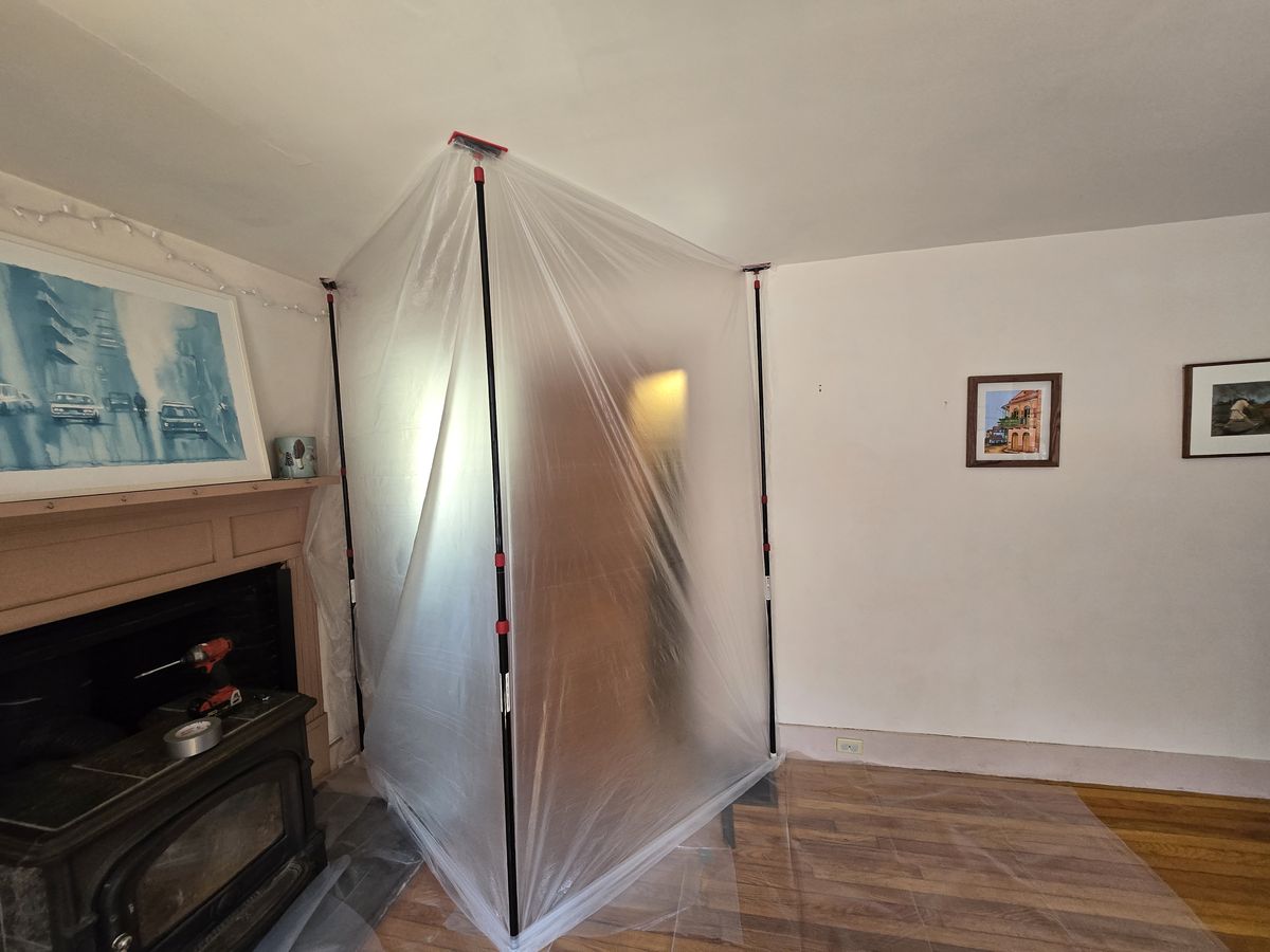 Lead containment work