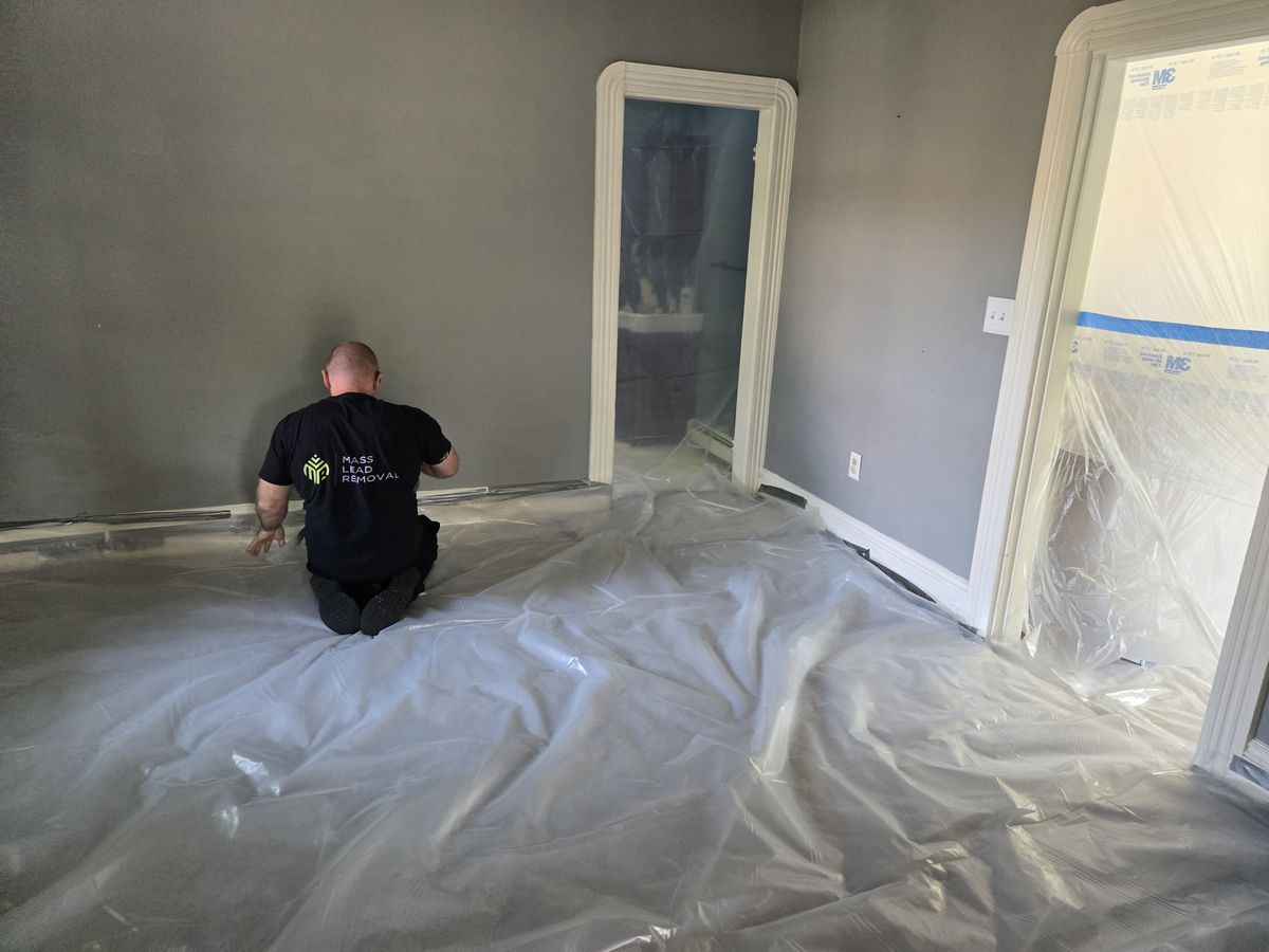 Lead containment work