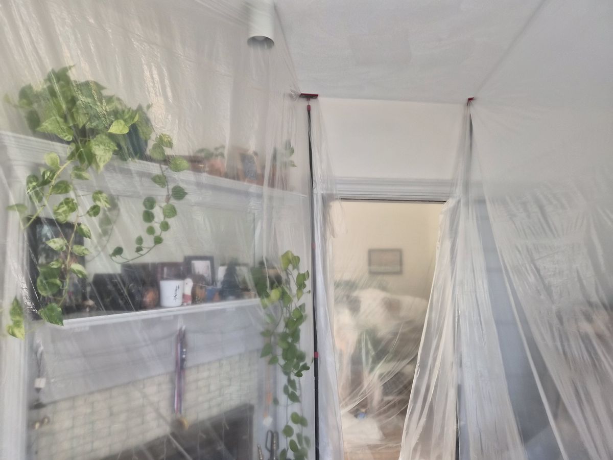 Lead containment work