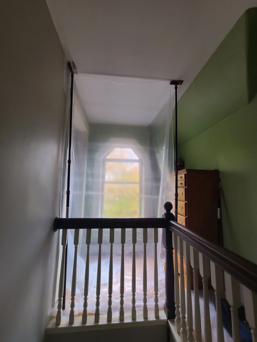 Lead containment work