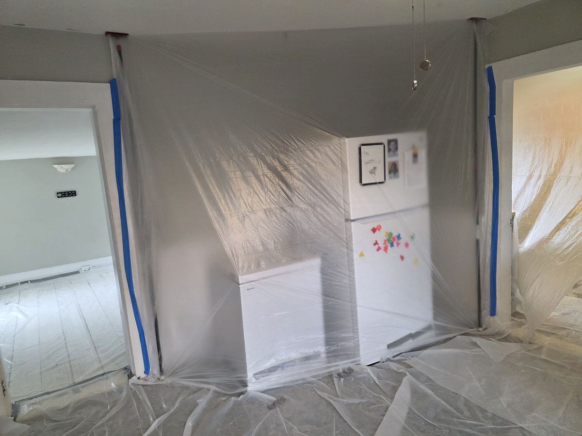 Lead containment work