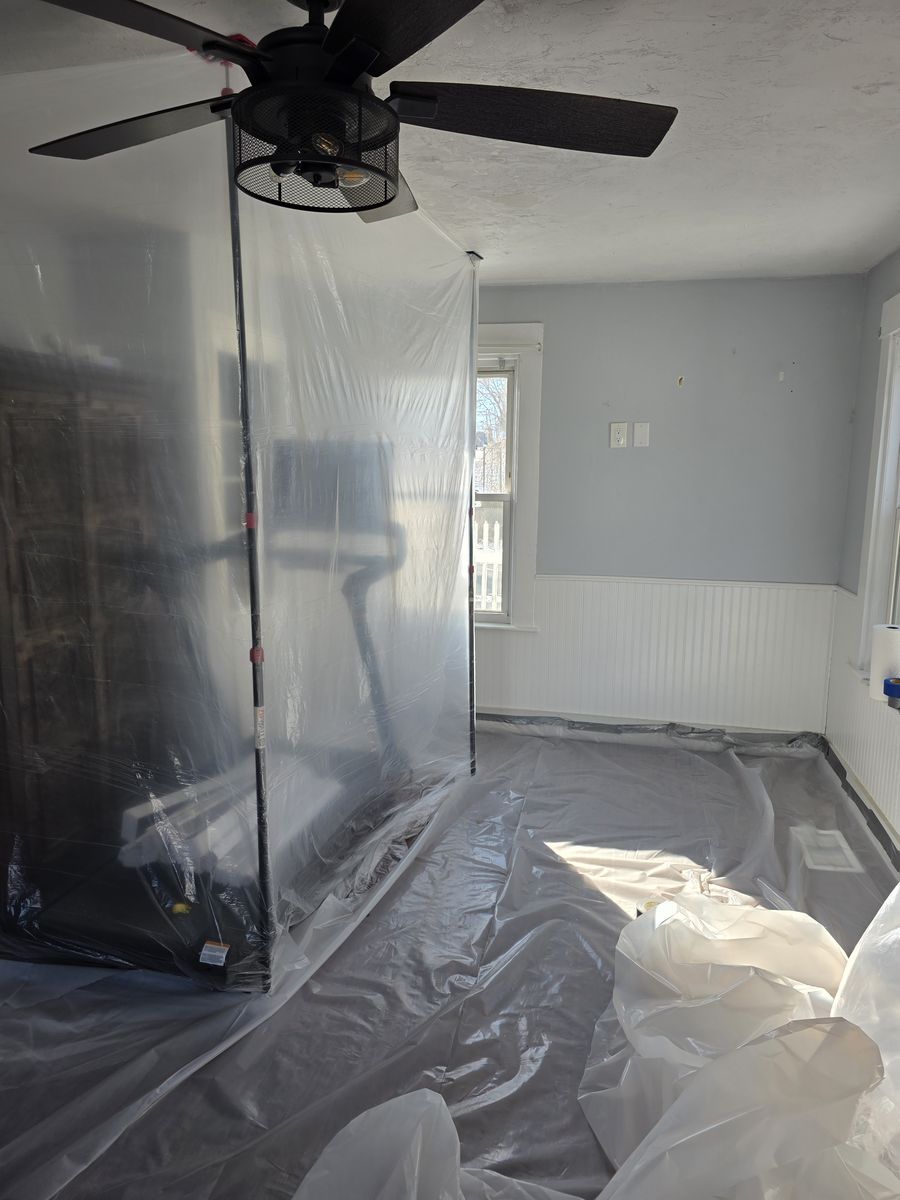 Lead containment work