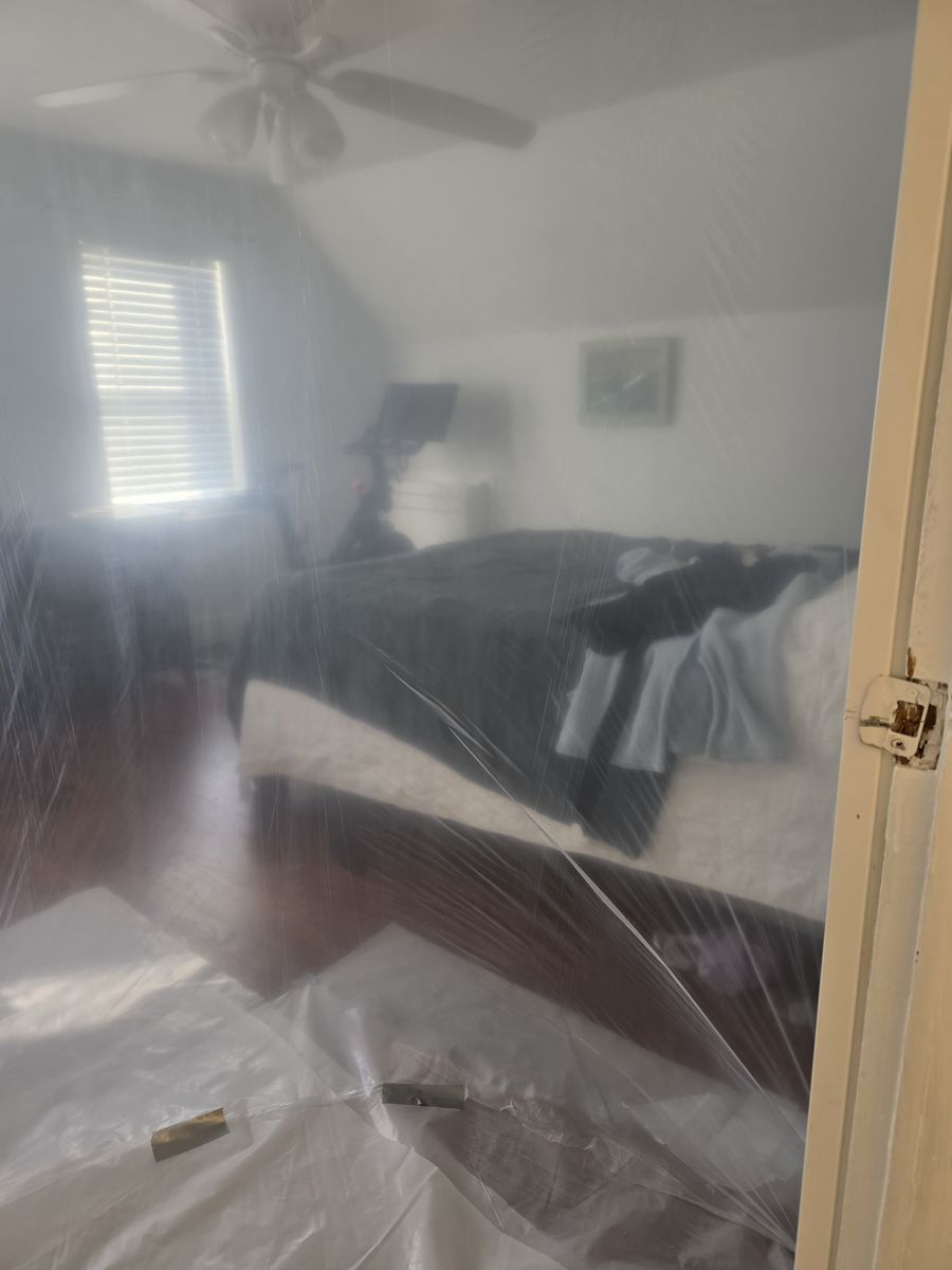 Lead containment work