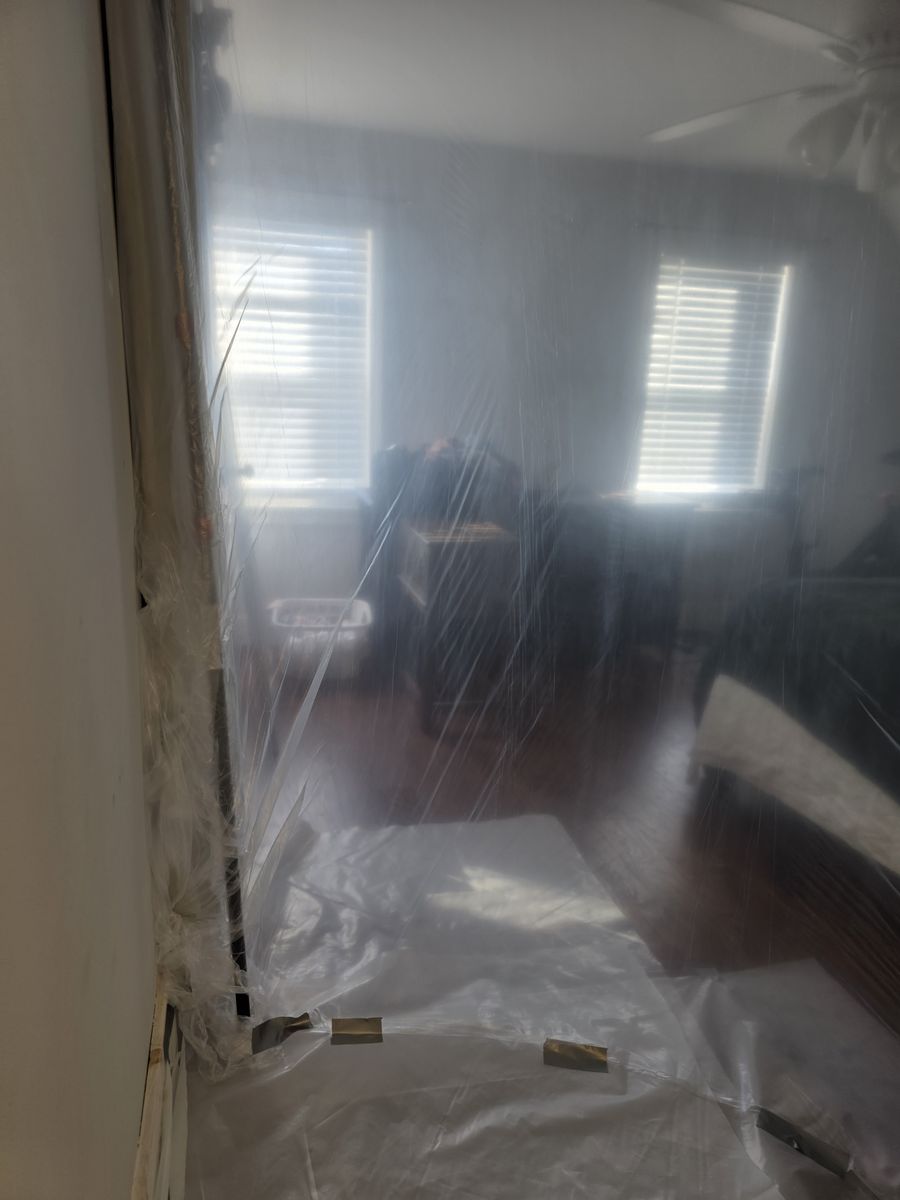 Lead containment work