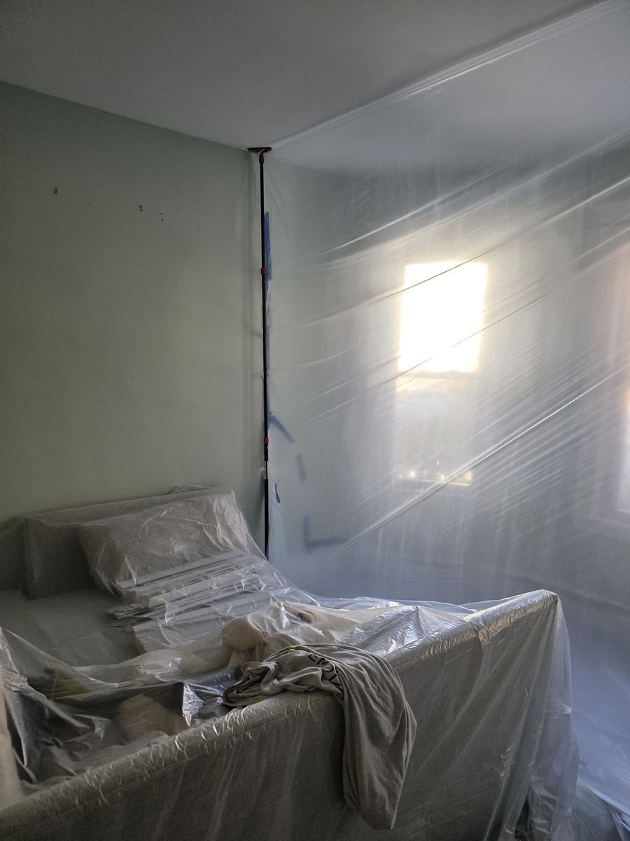 Lead containment work