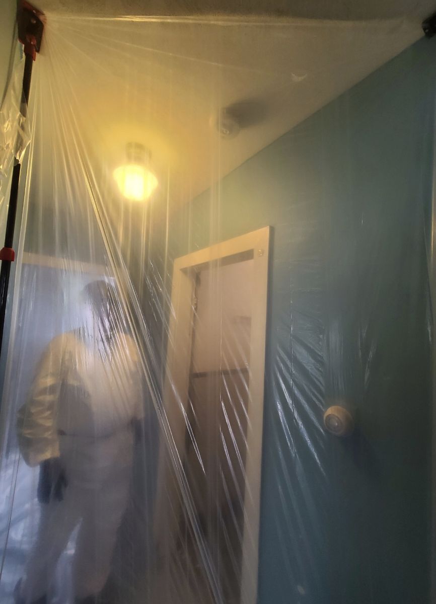 Lead containment work