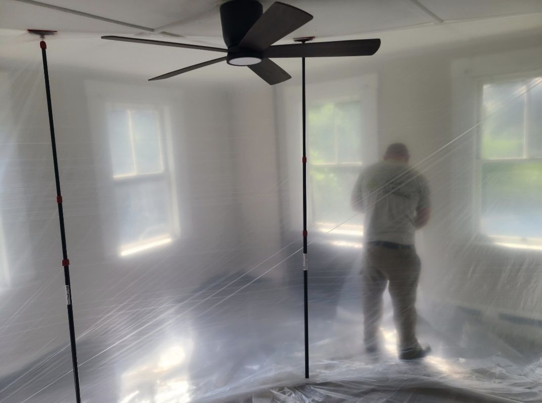 Lead containment work